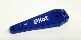 Pilot RC Futaba Single Aluminium Servo Arm 1.6in 25T