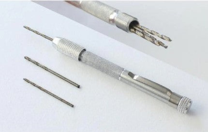 Pin Vise with Drill Bits