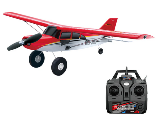 Ready To Fly Airplane 510mm Wingspan 2.4GHz With Gyro EPP QIDI - RED