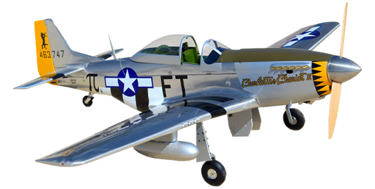 Seagull P-51D Charlotte’s Chariot II 71" ARF 30cc