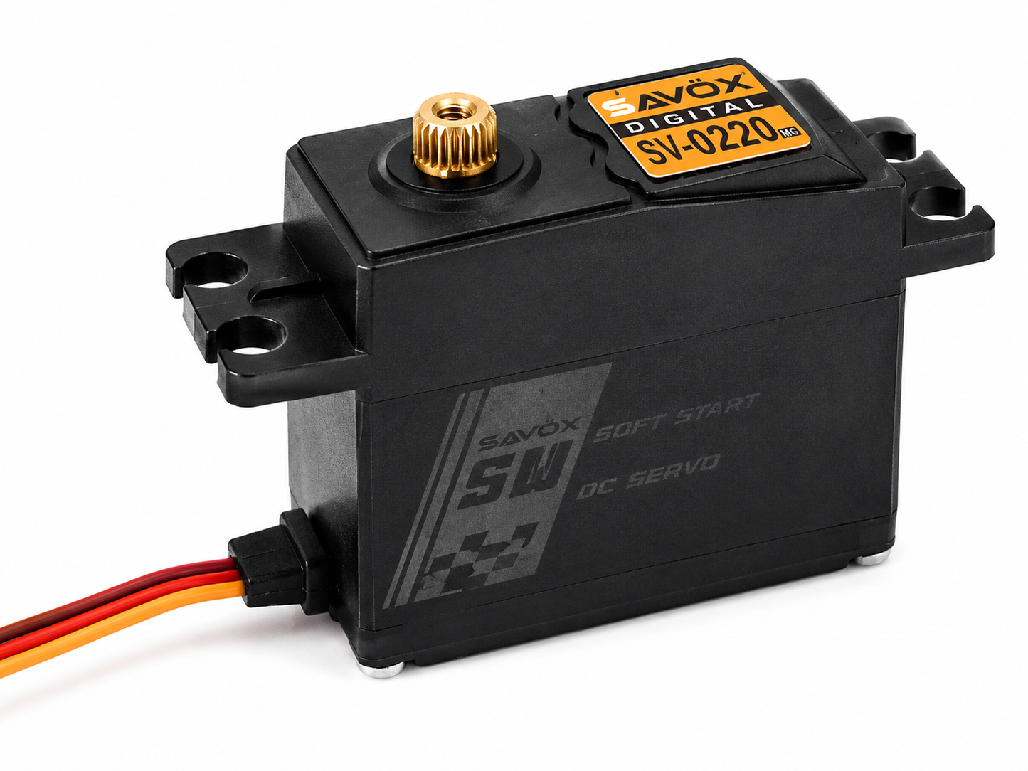 SAVOX SV0220MGP HV Standard Digital Servo Torque @ 7.4v: 8.0 kg