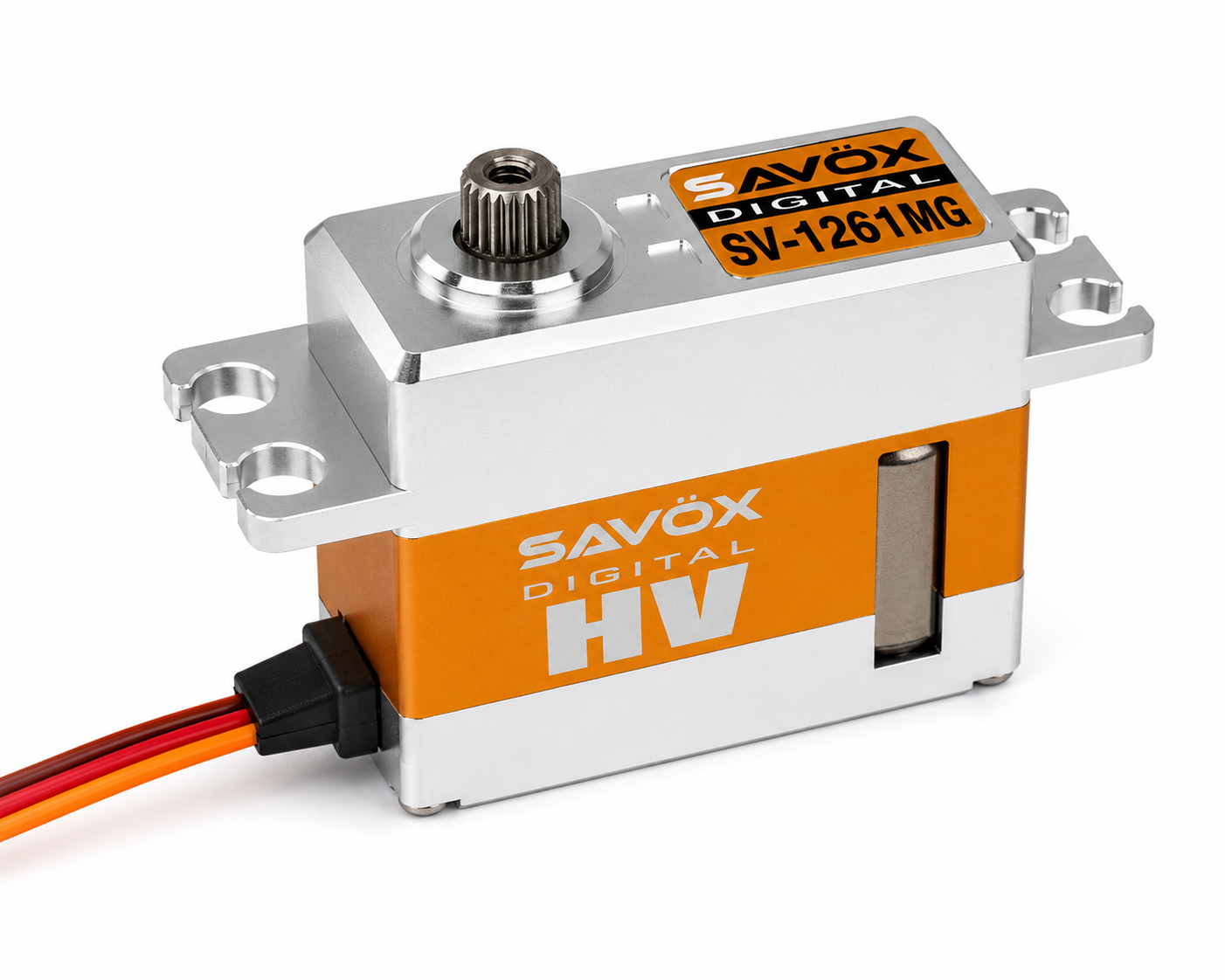 SAVOX SV1261MG HV Mini Digital Servo Torque @ 7.4v: 20.0 kg