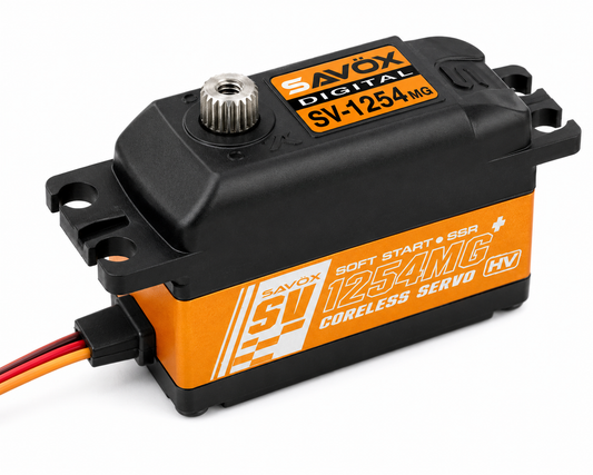 SAVOX SV1254MGP HV Torque @ 7.4v: 15.0 kg