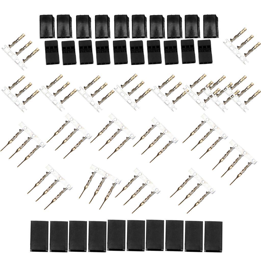 JST-SH Servo Plug Set (Futaba) Gold Plated-10pcs – Flight Mode