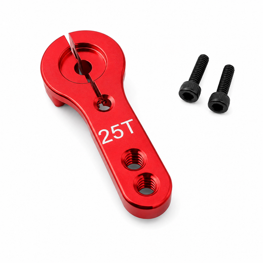 25T M3 CNC Aluminum Clamping Servo Arm – Split Clamp Type