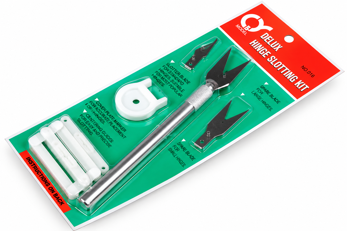 Deluxe Hinge Slotting Kit – RC Aircraft Hinge Installation Tool Set