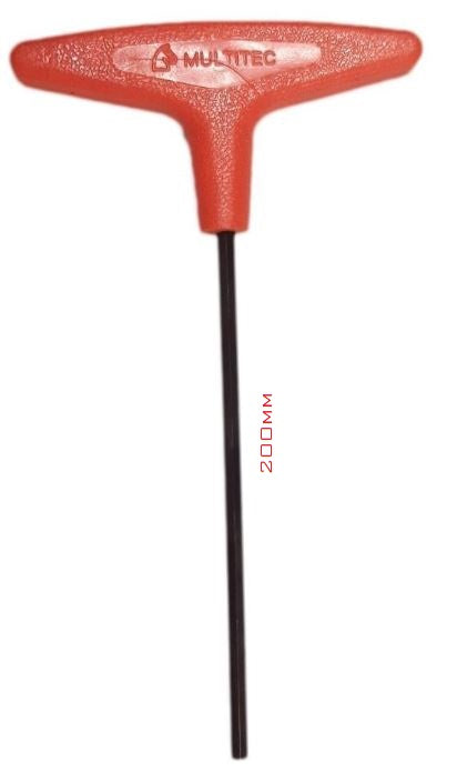 T-Handle Hex Driver 4mm Long