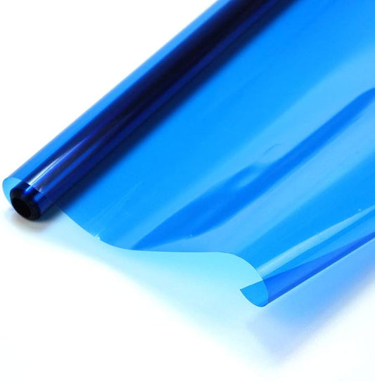 Transparent Blue Covering Film 1 meter