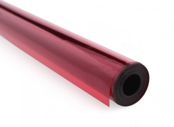 Transparent Red Covering Film 1 meter