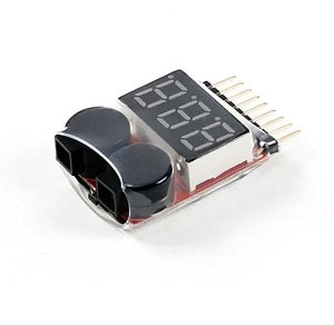 Lipo Battery Voltage Tester & Buzzer Alarm