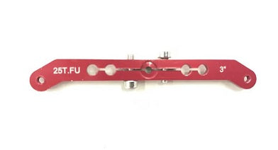 3 inch Aluminum Double Servo Arm Futaba 25T