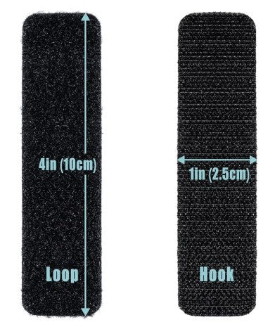 Self Adhesive Velcro Tape 1"x4"