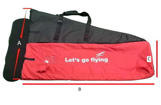 Wing Bag Waterproof with Foam Protection 85CC- 120CC