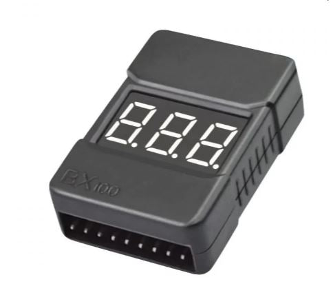Cell Checker with Low Voltage Alarm (2S-8S) with case