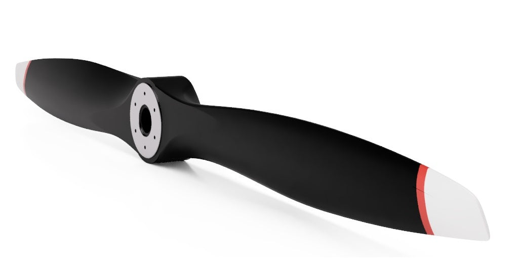 6' Wooden Sport - Themed Propeller Matte Black