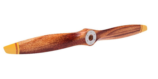 6' Wooden Propeller Yellow Tip