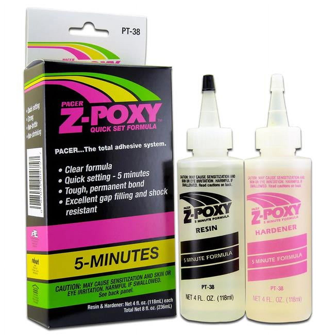 ZAP PT-38 8oz. Z-POXY 5 Minute