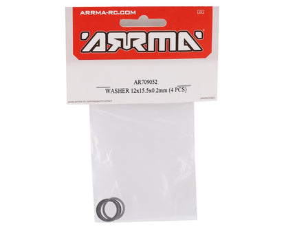 Arrma Washer (4) (12x15.5x0.2mm)