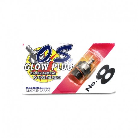 OS No.8 Glow Plug Long Medium Air/Car